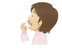 E舌の裏側のセルフチェック